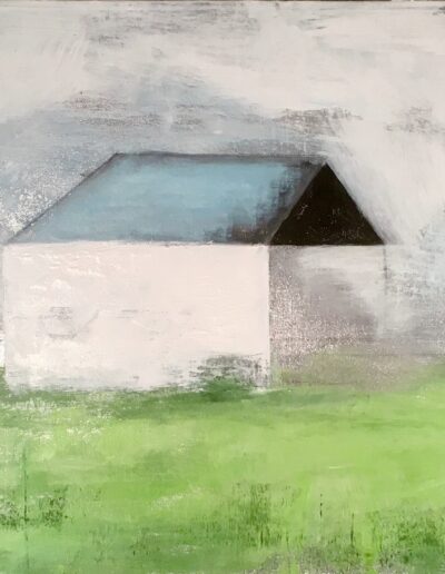 Ghost House, acrylic on canvas, 24 x 18