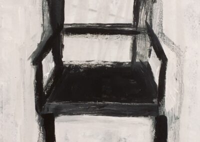 The Chair That Grandpa Made, 9 x 12, SOLD