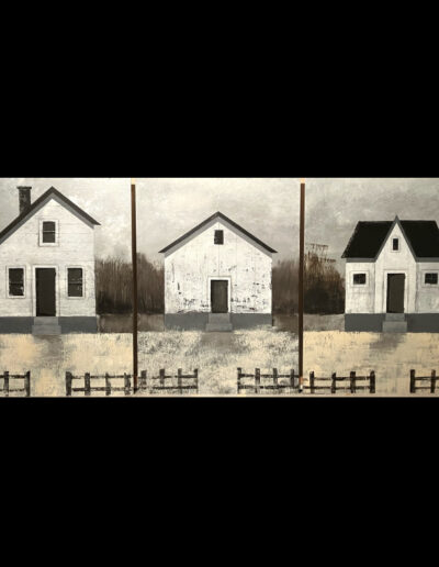 Tryptich, 58 x 72"