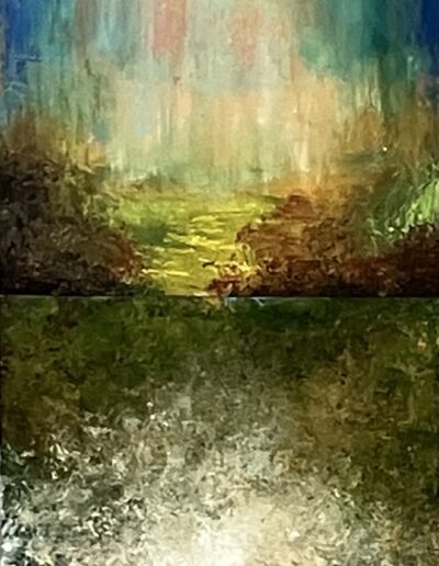 “Mermaid Sanctuary”, 12 x 24”