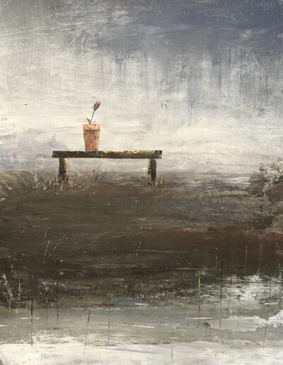 “Watching the Rain”, 11 x 14”